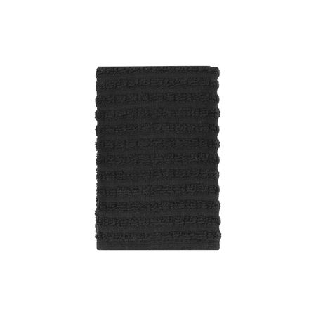 RITZ Royale Solid Dish CLoth 100% Cotton Terry Black 22987